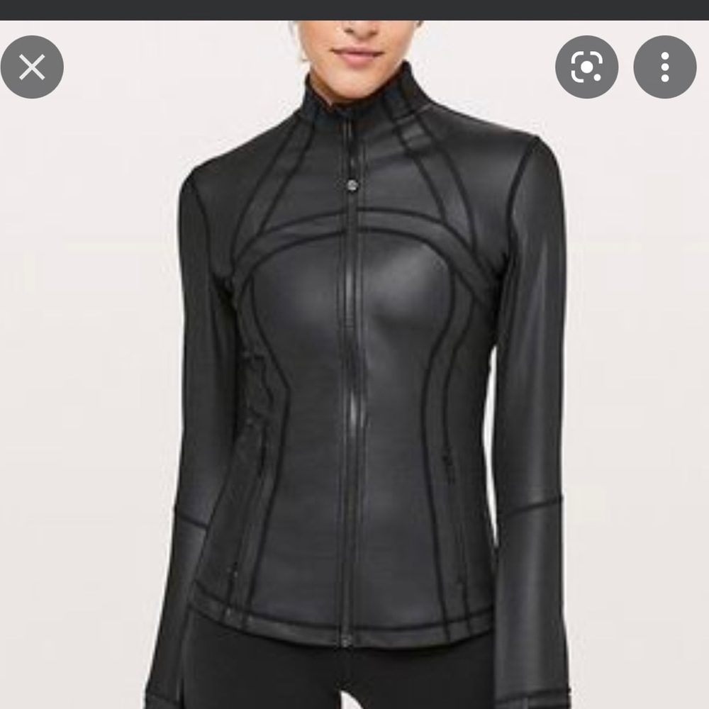 Lululemon Define Faux Leather Jacket 10